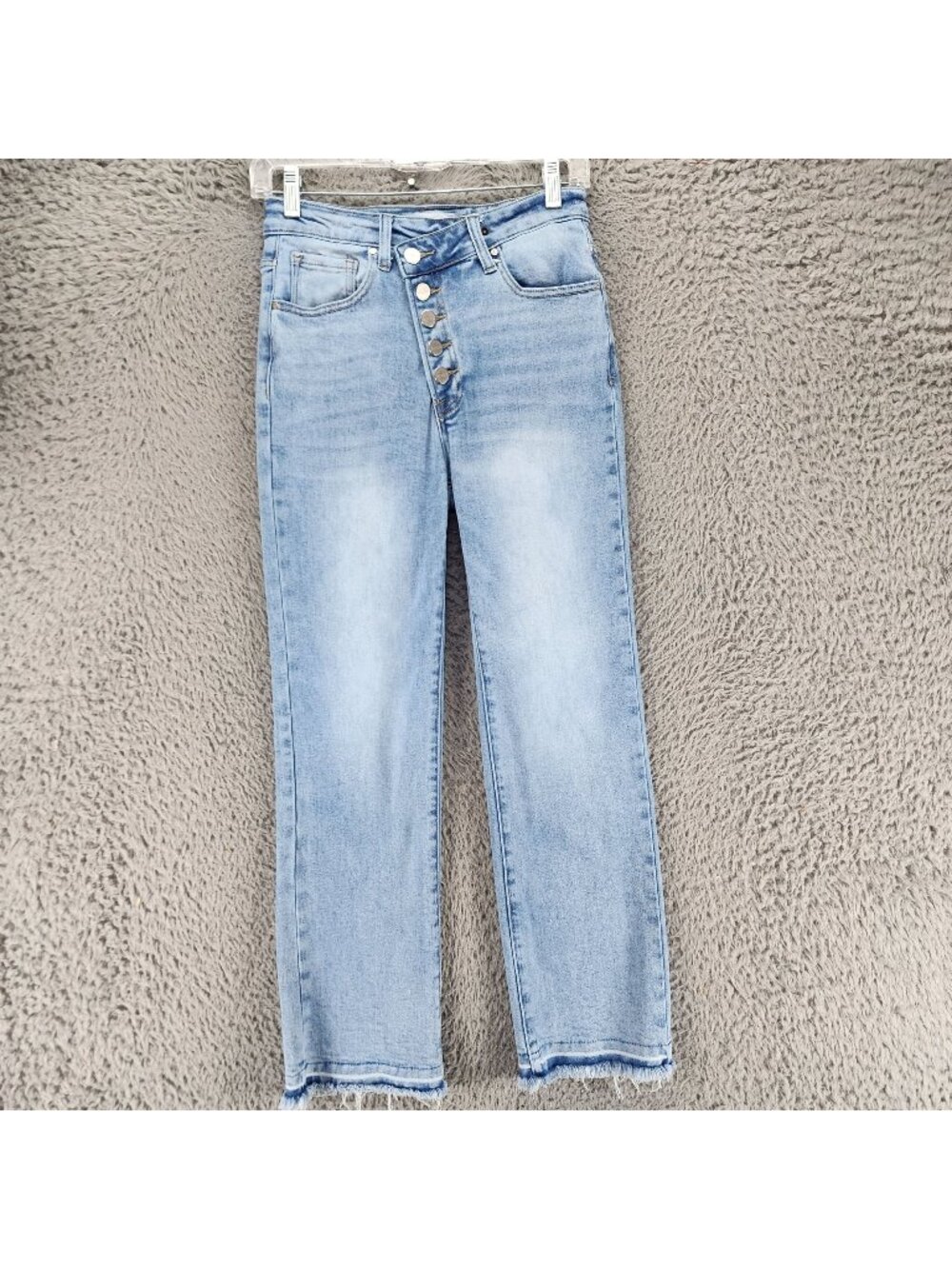 Risen Jeans Womens 5/27 Blue Stretch Denim Straight *Read*